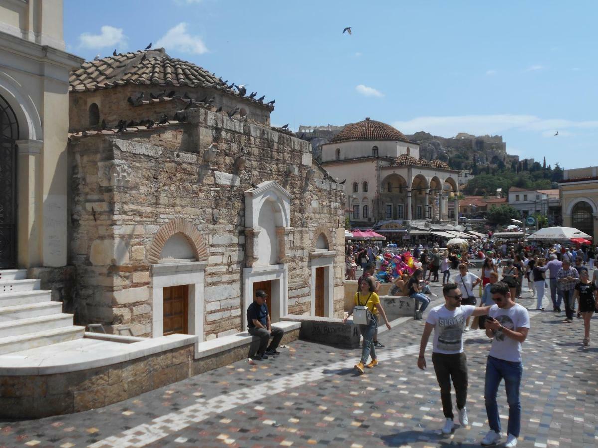Monastiraki Flea Market & Metro Station Appartment Athen Eksteriør billede